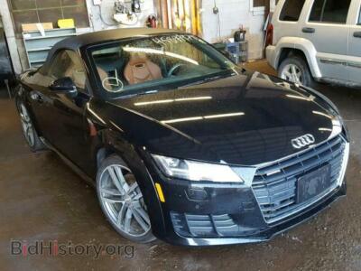 2016 Audi TT, черный — VIN TRUT5CFVXG1021502, Copart