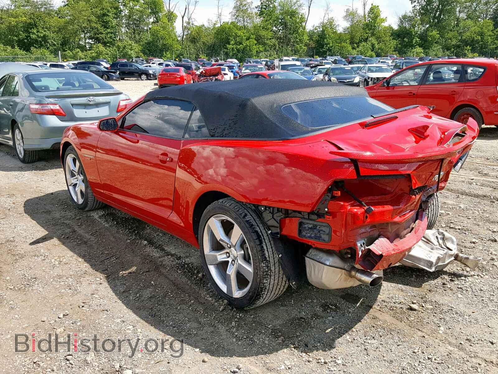 2012 CHEVROLET CAMARO - VIN: 2G1FB3D30C9202723 - Фото 3