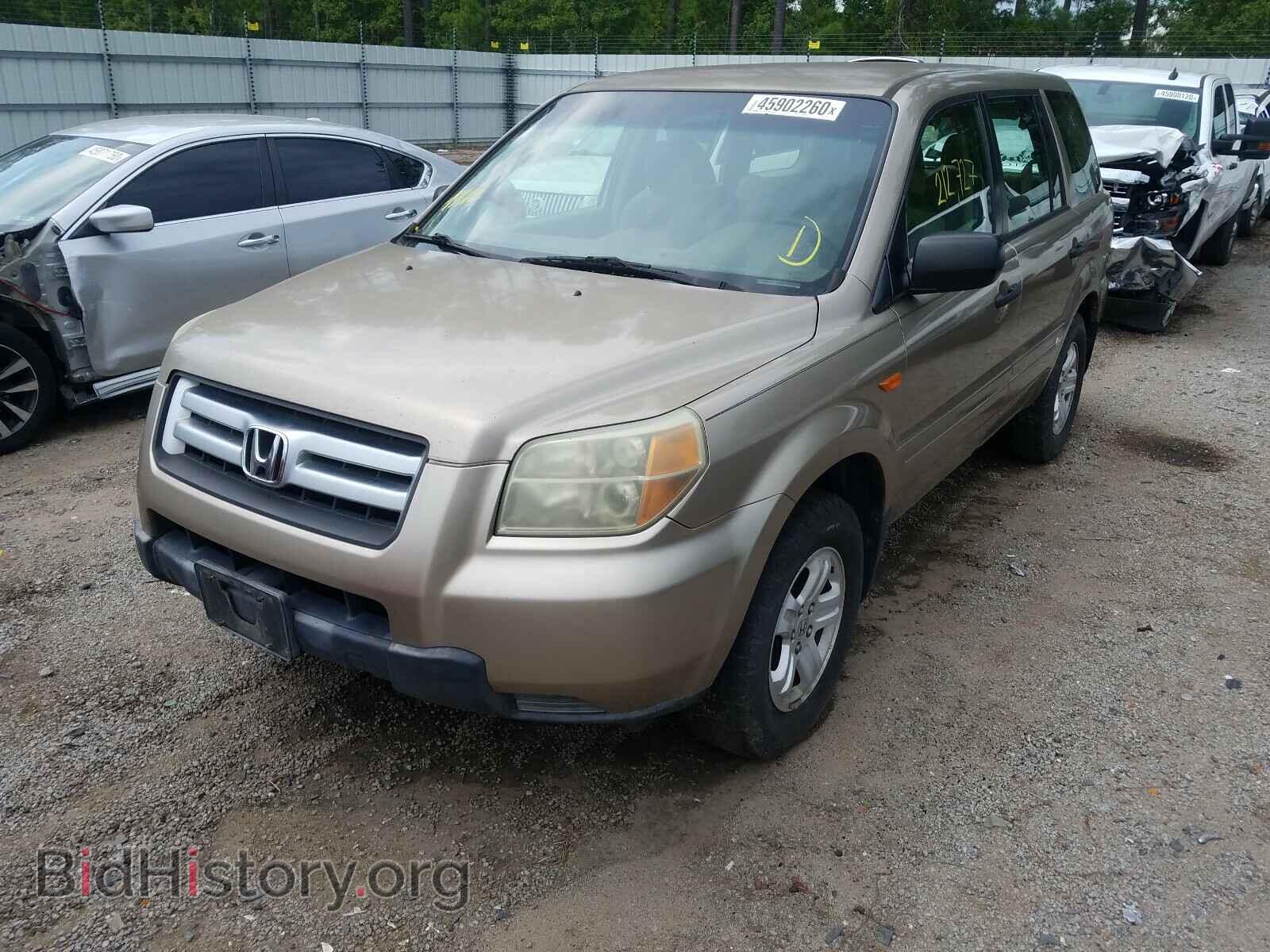 2006 HONDA PILOT - VIN: 5FNYF18196B010671 - Фото 2