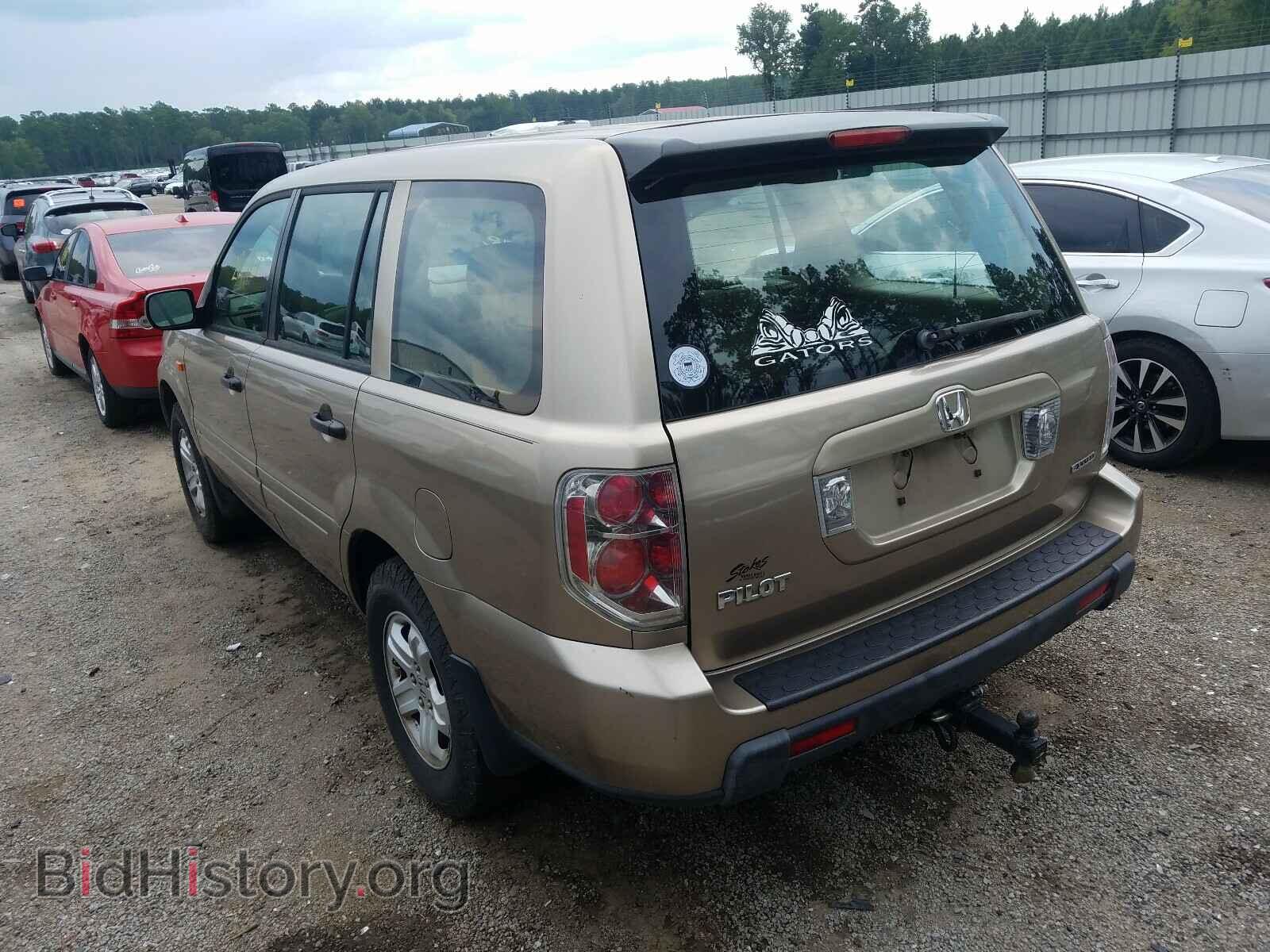 2006 HONDA PILOT - VIN: 5FNYF18196B010671 - Фото 3