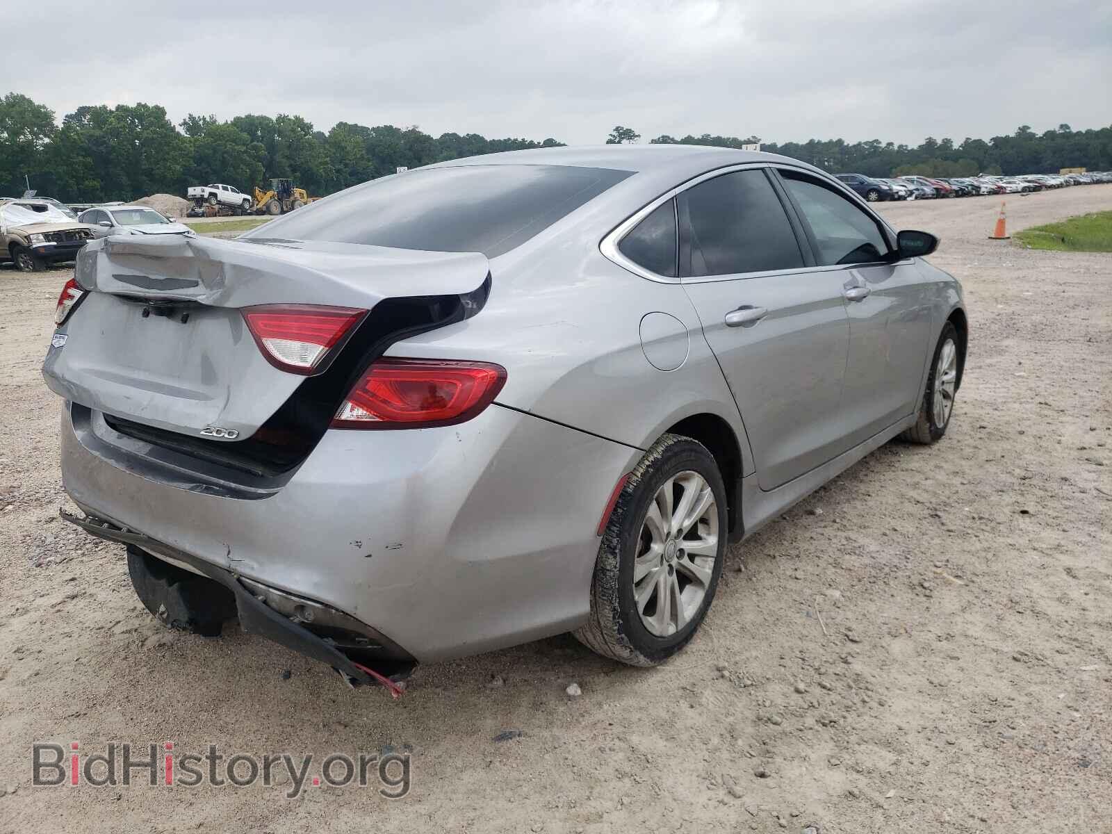 2015 CHRYSLER 200 - VIN: 1C3CCCAB1FN635184 - Фото 4