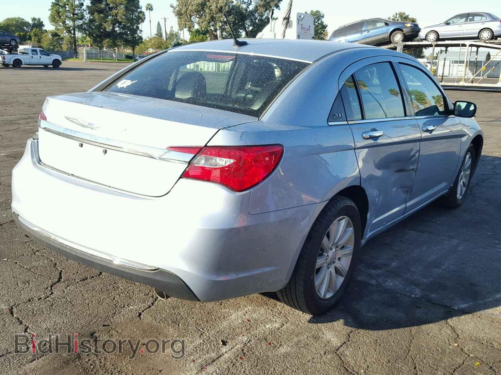 2014 CHRYSLER 200 - VIN: 1C3CCBCG8EN198253 - Фото 4