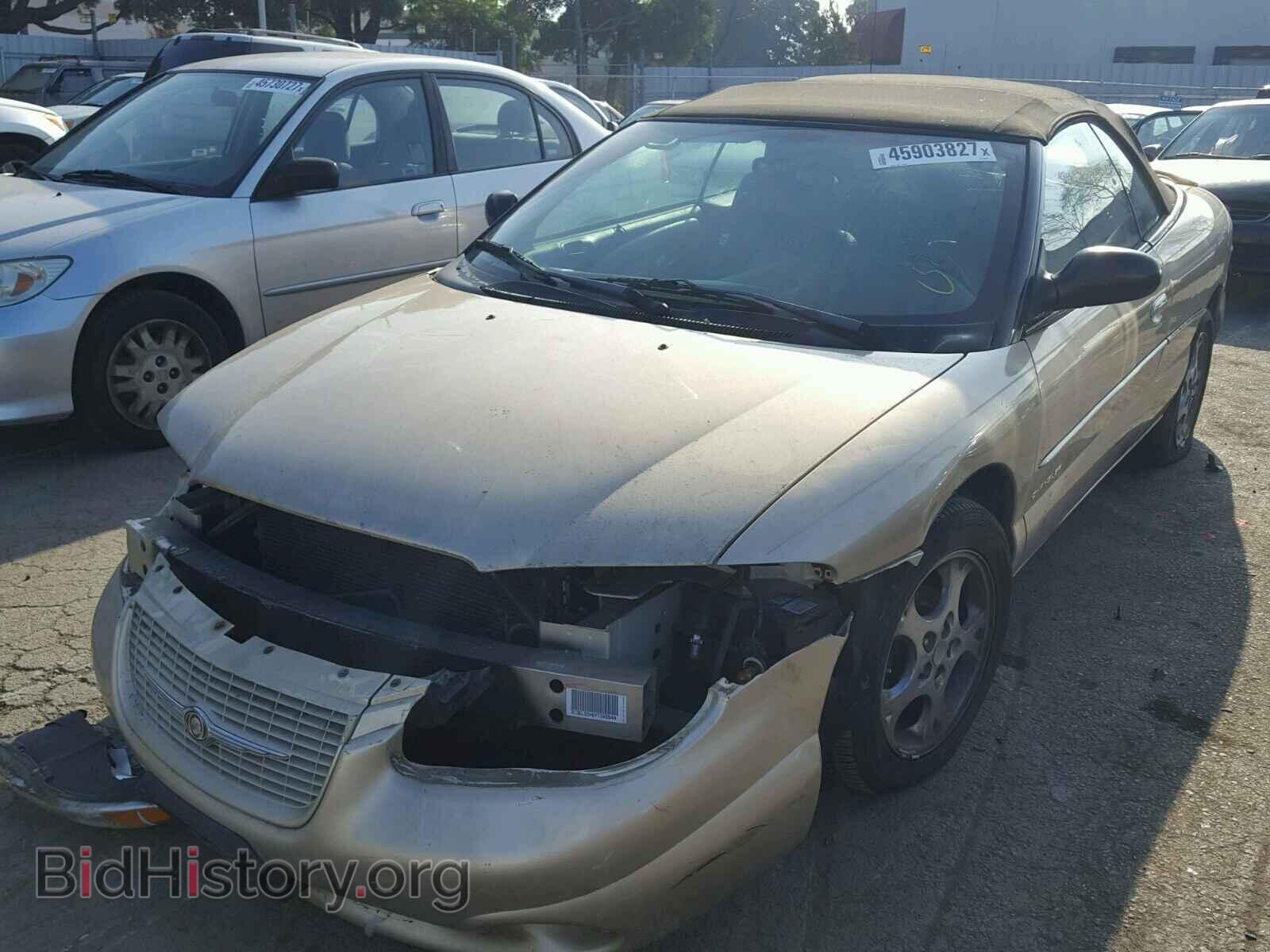 2000 CHRYSLER SEBRING - VIN: 3C3EL55H6YT202840 - Фото 2