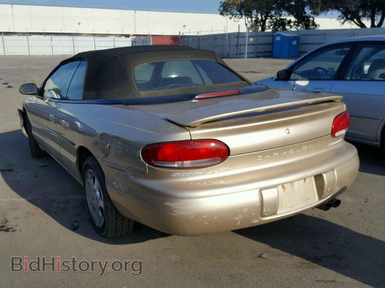 2000 CHRYSLER SEBRING - VIN: 3C3EL55H6YT202840 - Фото 3