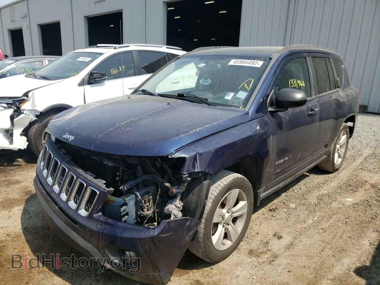 2013 JEEP COMPASS - VIN: 1C4NJDEB4DD124758 - Фото 2