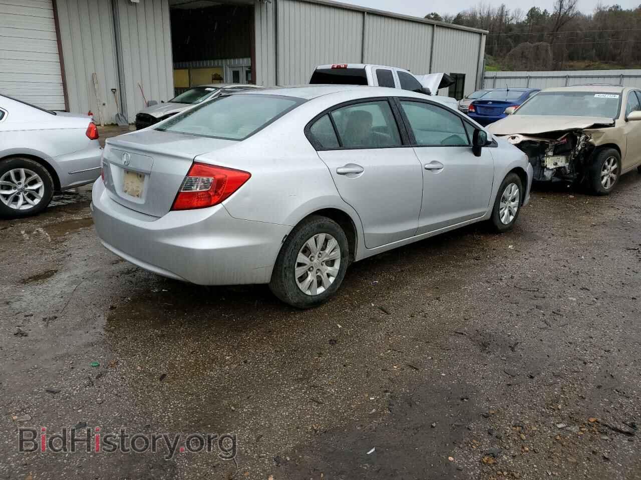 2012 HONDA CIVIC - VIN: 2HGFB2F52CH303639 - Photo 3