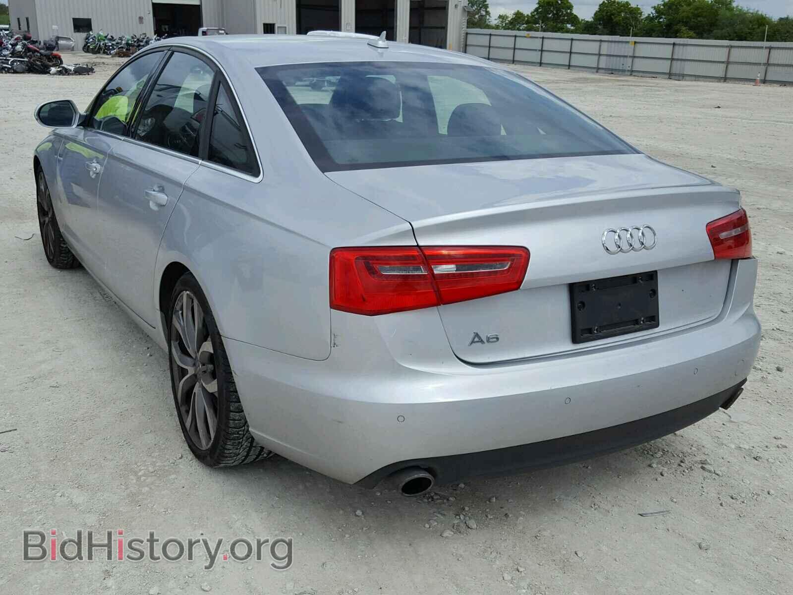 2014 AUDI A6 - VIN: WAUGFAFC3EN069289 - Фото 3