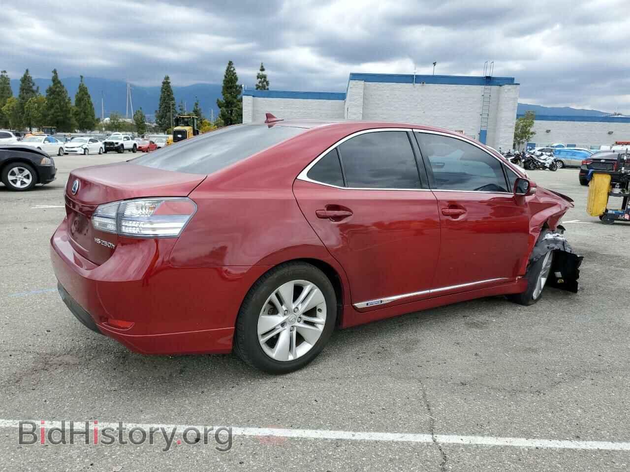 2010 LEXUS HS - VIN: JTHBB1BA5A2002247 - Фото 3