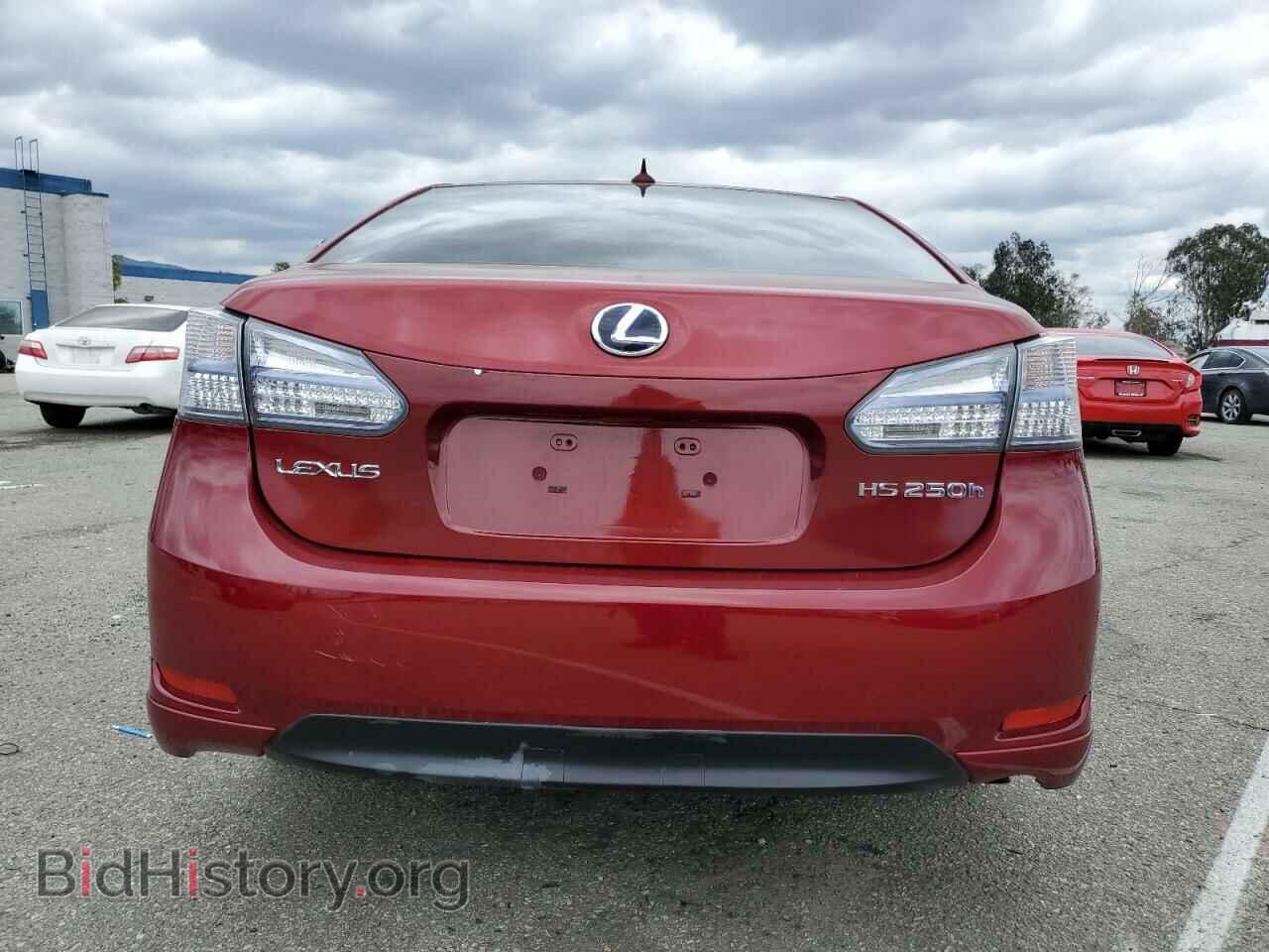 2010 LEXUS HS - VIN: JTHBB1BA5A2002247 - Фото 6