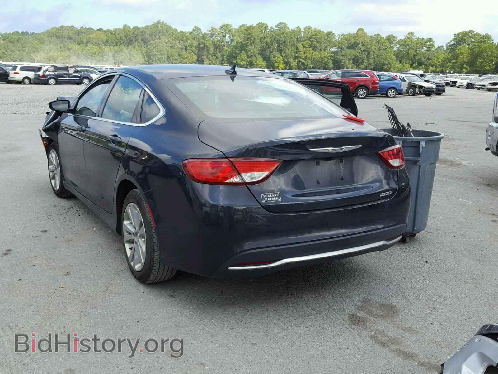 2016 CHRYSLER 200 - VIN: 1C3CCCAB8GN180075 - Фото 3