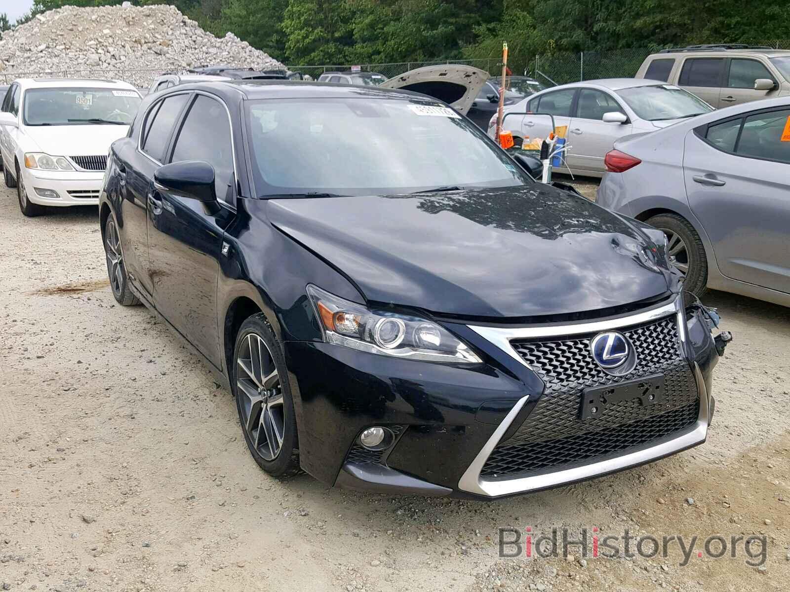 Photo JTHKD5BH3E2204802 - LEXUS CT 200 2014