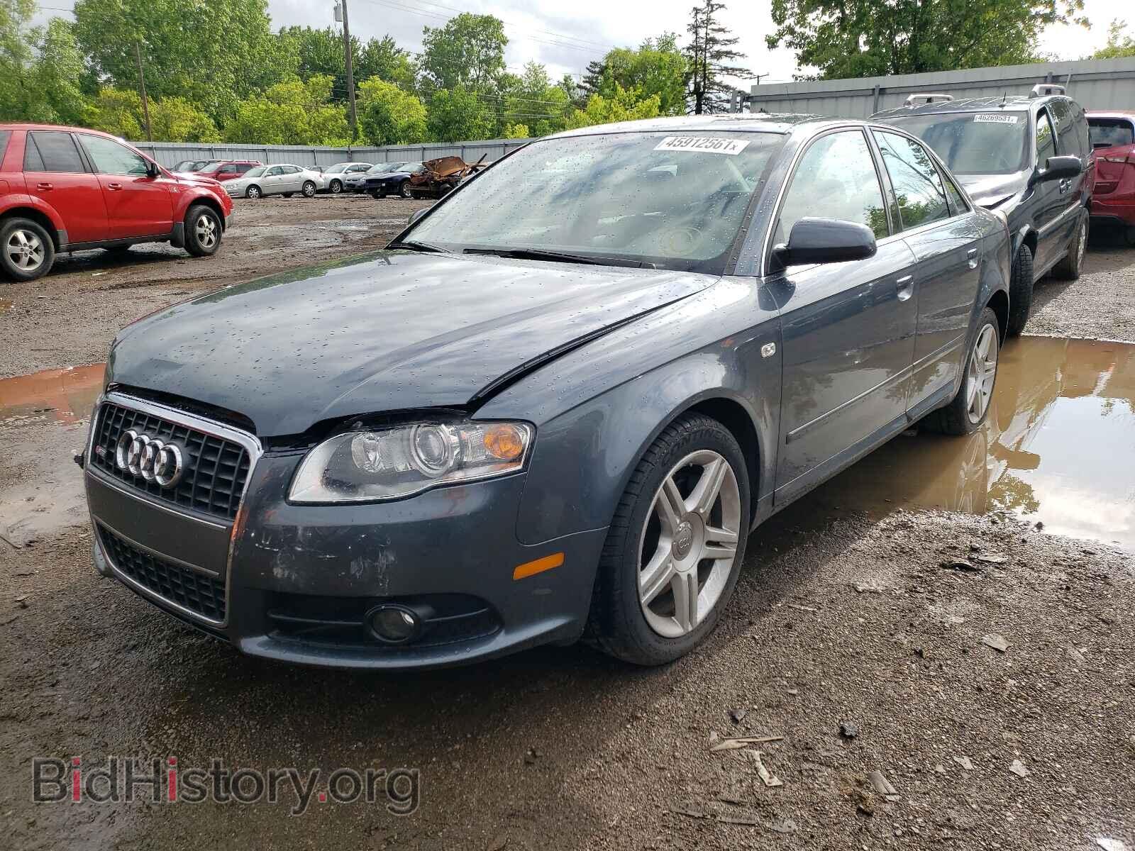2008 AUDI A4 - VIN: WAUDF78E48A023695 - Фото 2