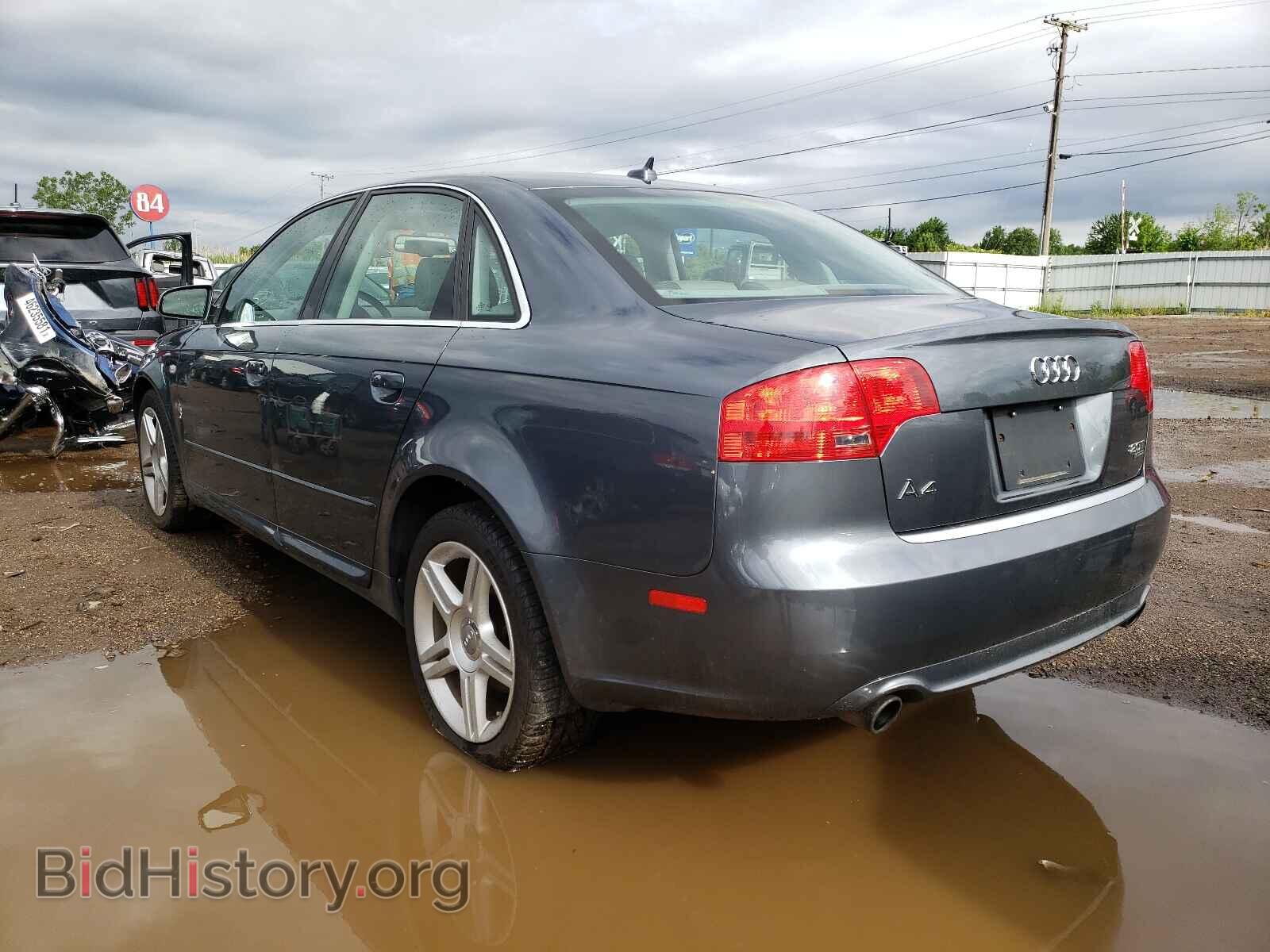 2008 AUDI A4 - VIN: WAUDF78E48A023695 - Фото 3