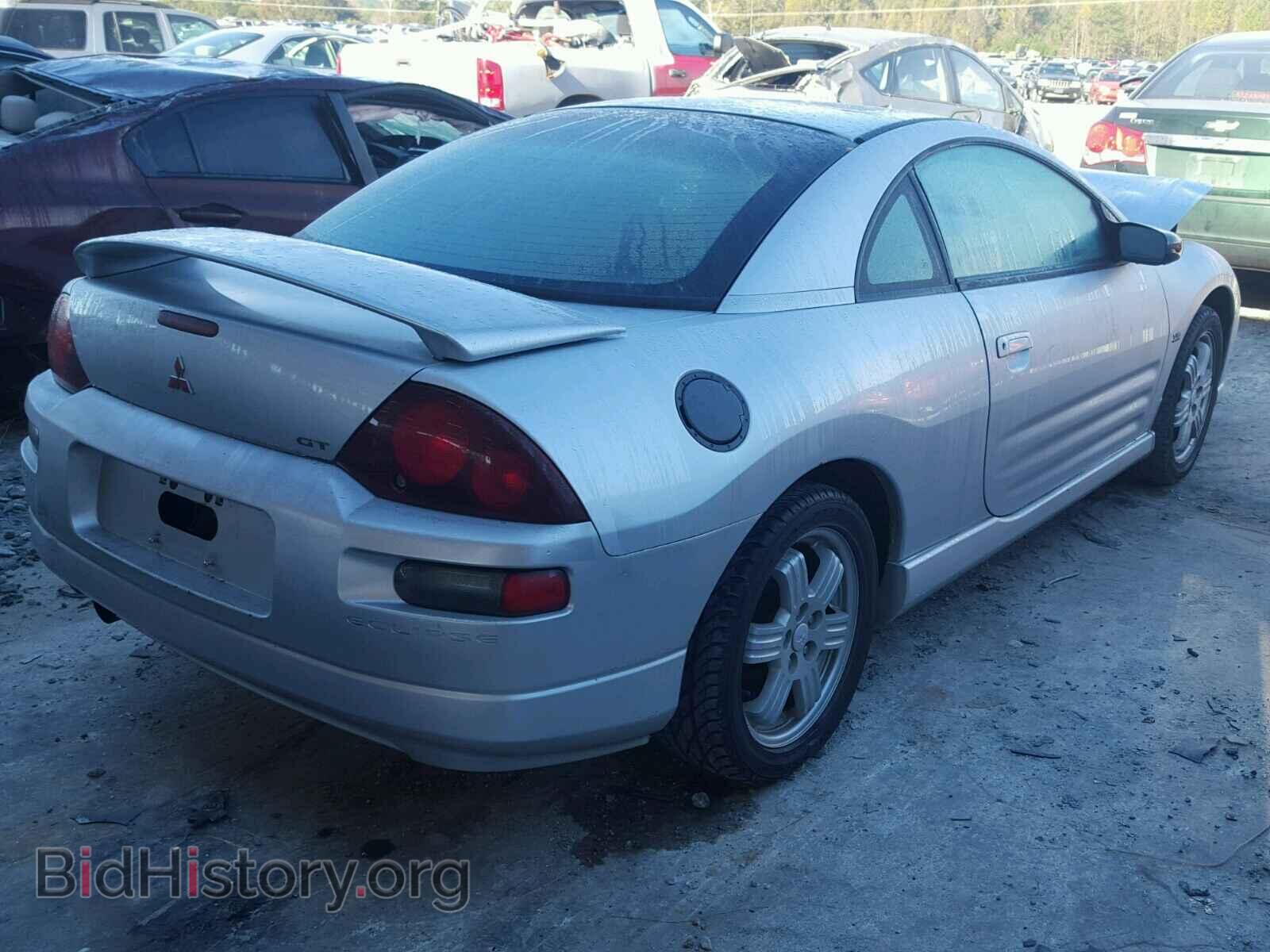 2001 MITSUBISHI ECLIPSE - VIN: 4A3AC84H41E221080 - Фото 4
