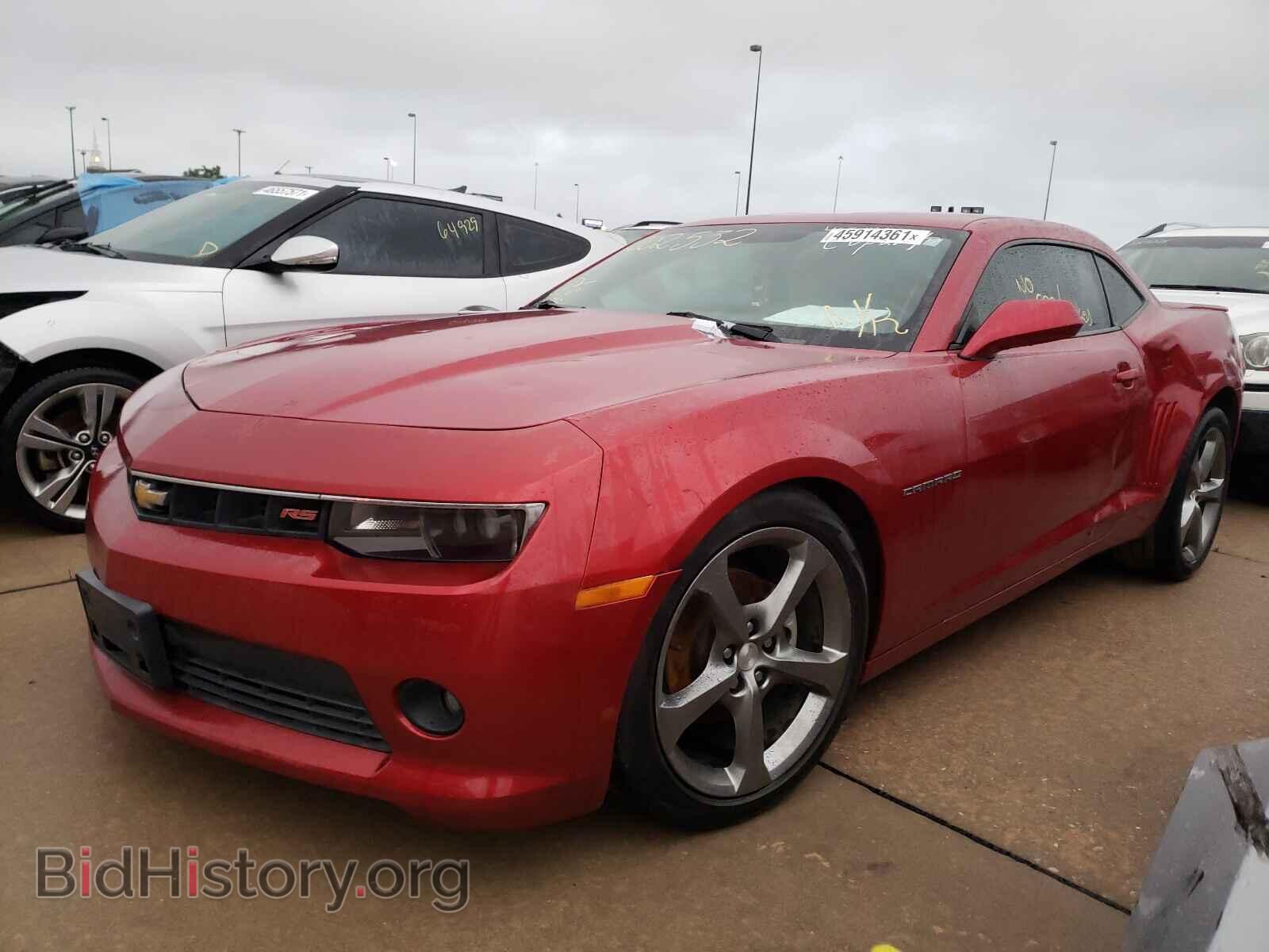 2014 CHEVROLET CAMARO - VIN: 2G1FB1E37E9202532 - Фото 2