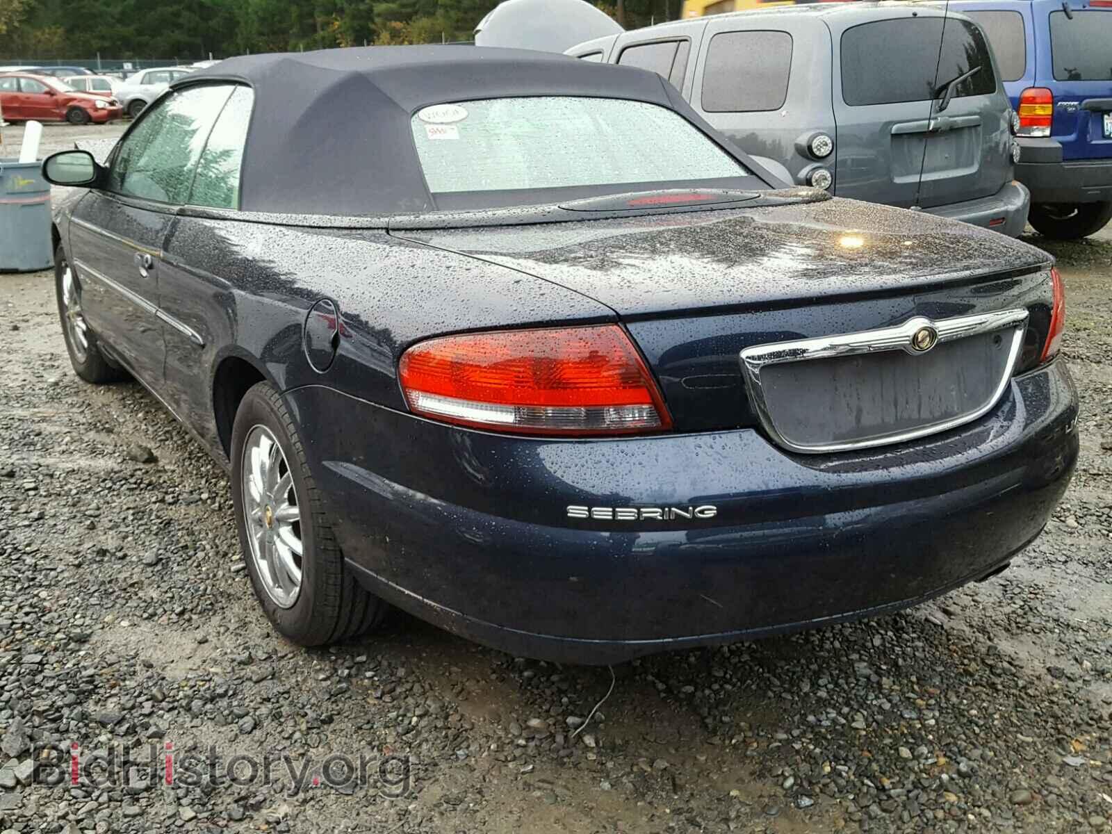 2001 CHRYSLER SEBRING - VIN: 1C3EL65UX1N678775 - Фото 3