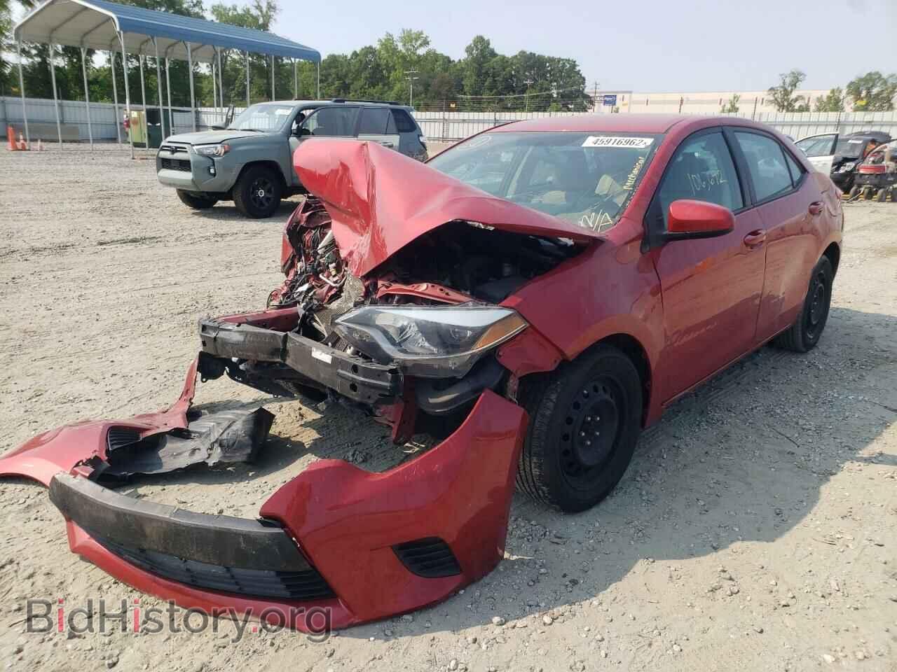 2014 TOYOTA COROLLA - VIN: 2T1BURHEXEC111170 - Фото 2
