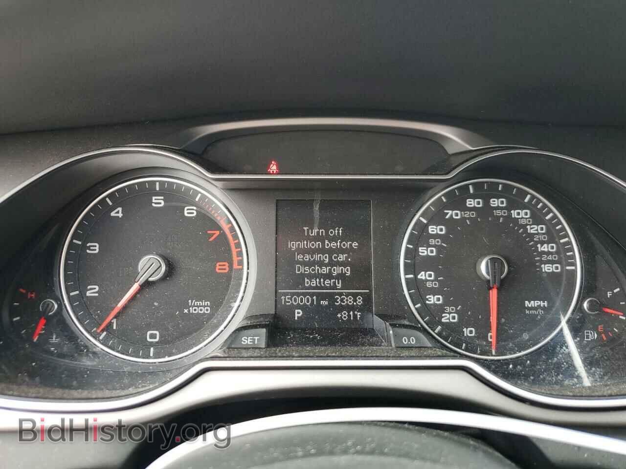 2013 AUDI A4 - VIN: WAUEFAFL6DN031027 - Фото 9