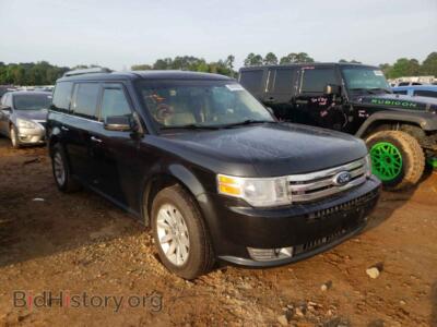 2011 Ford FLEX Flex SEL, черный — VIN 2FMGK5CC1BBD10862, Copart