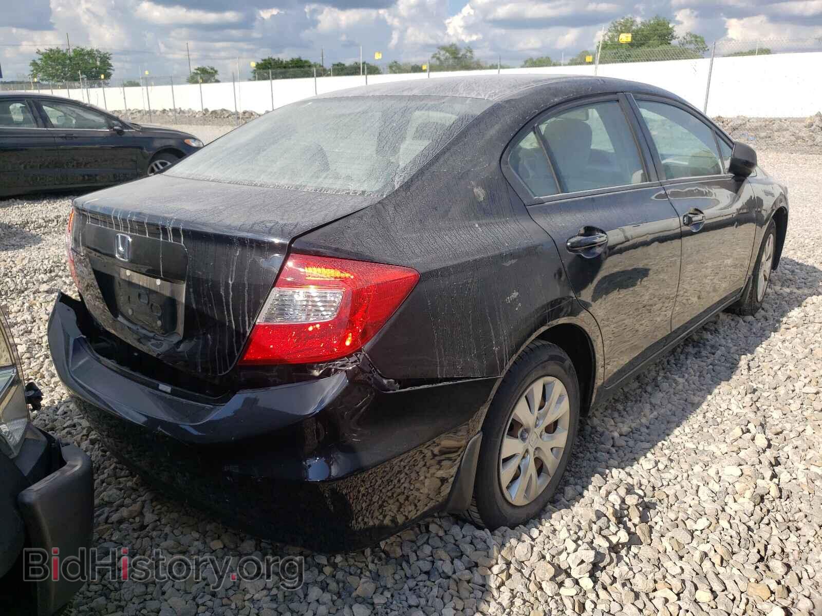 2012 HONDA CIVIC - VIN: 2HGFB2F59CH310832 - Photo 4