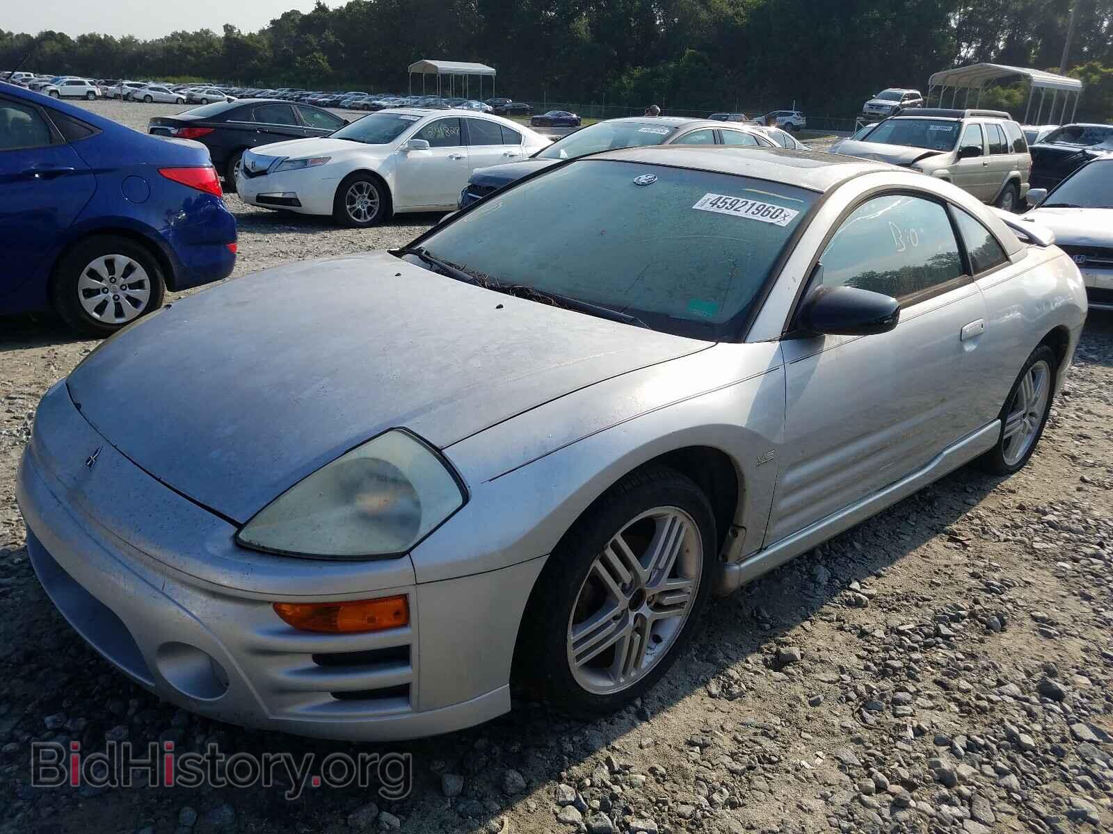 2003 MITSUBISHI ECLIPSE - VIN: 4A3A084H73E129836 - Фото 2