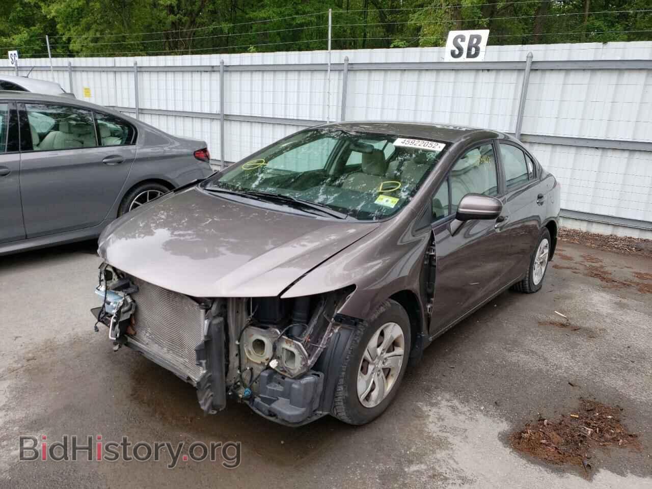 2014 HONDA CIVIC - VIN: 19XFB2F57EE238638 - Фото 2