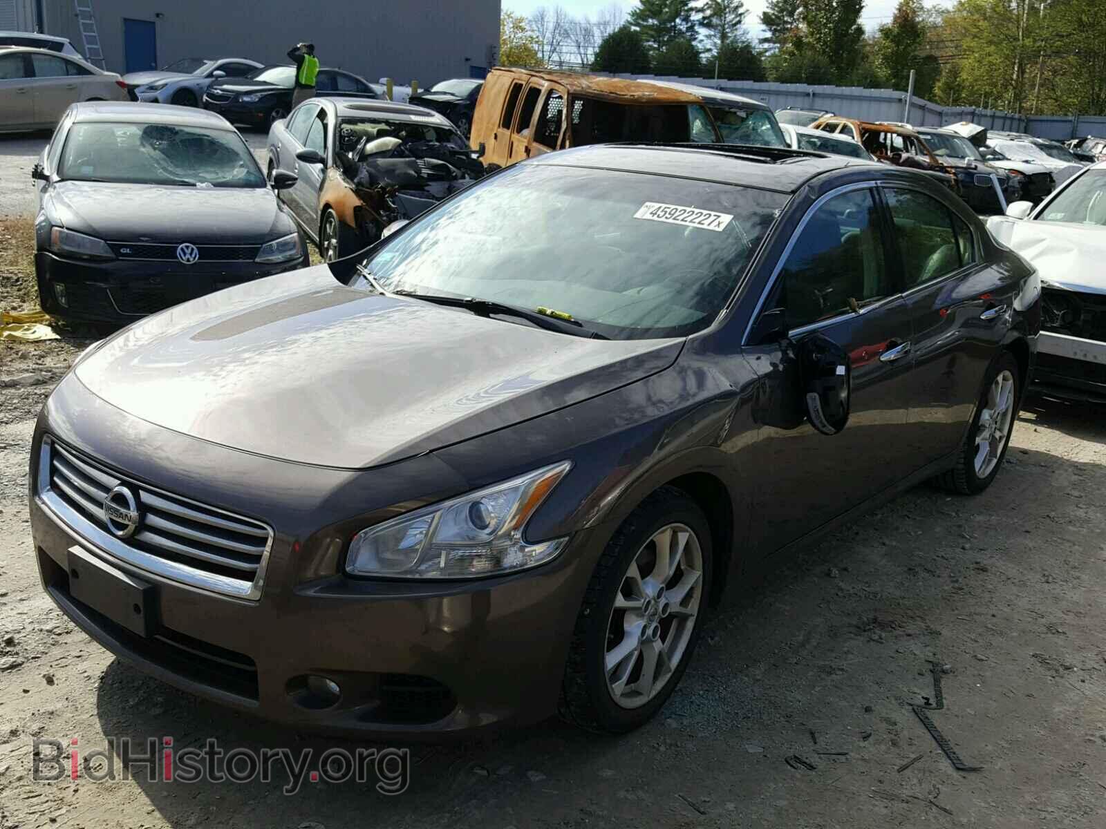 2012 NISSAN MAXIMA S - VIN: 1N4AA5AP7CC853532 - Фото 2