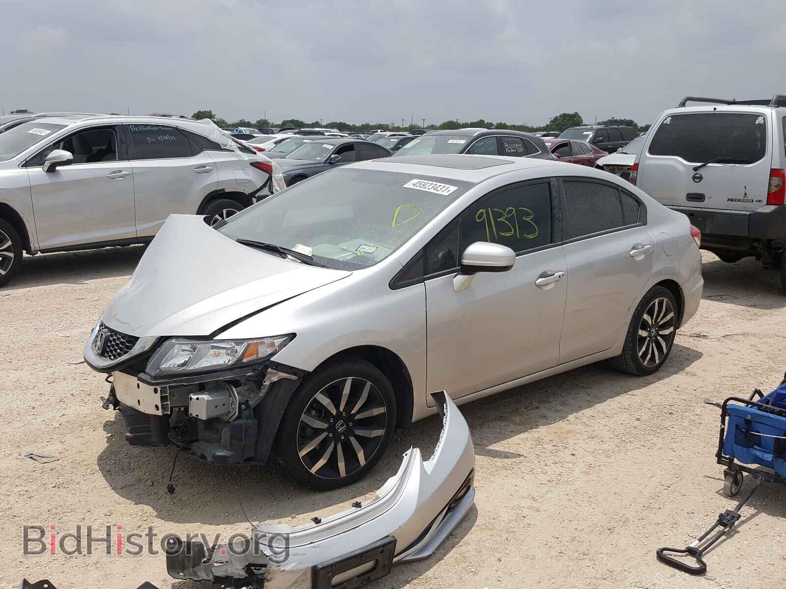 2015 HONDA CIVIC - VIN: 19XFB2F99FE013366 - Фото 2