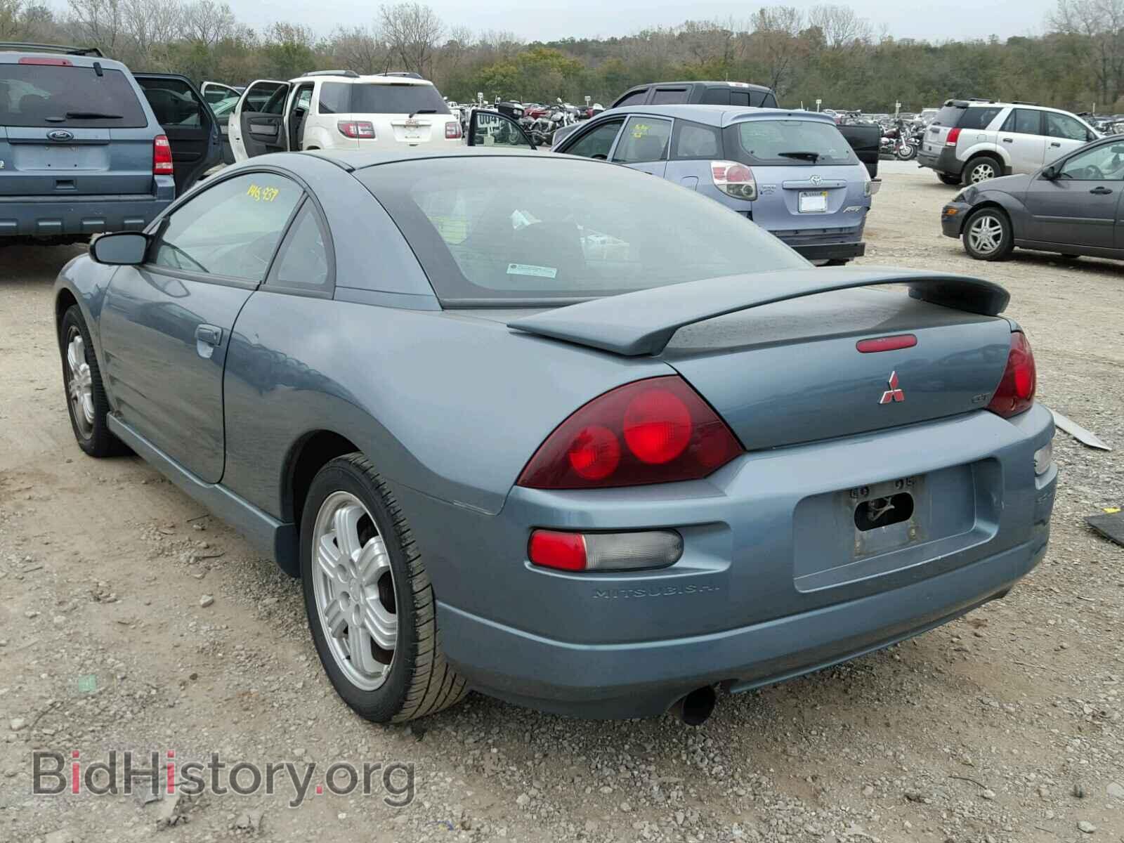 2000 MITSUBISHI ECLIPSE - VIN: 4A3AC84L1YE162617 - Фото 3