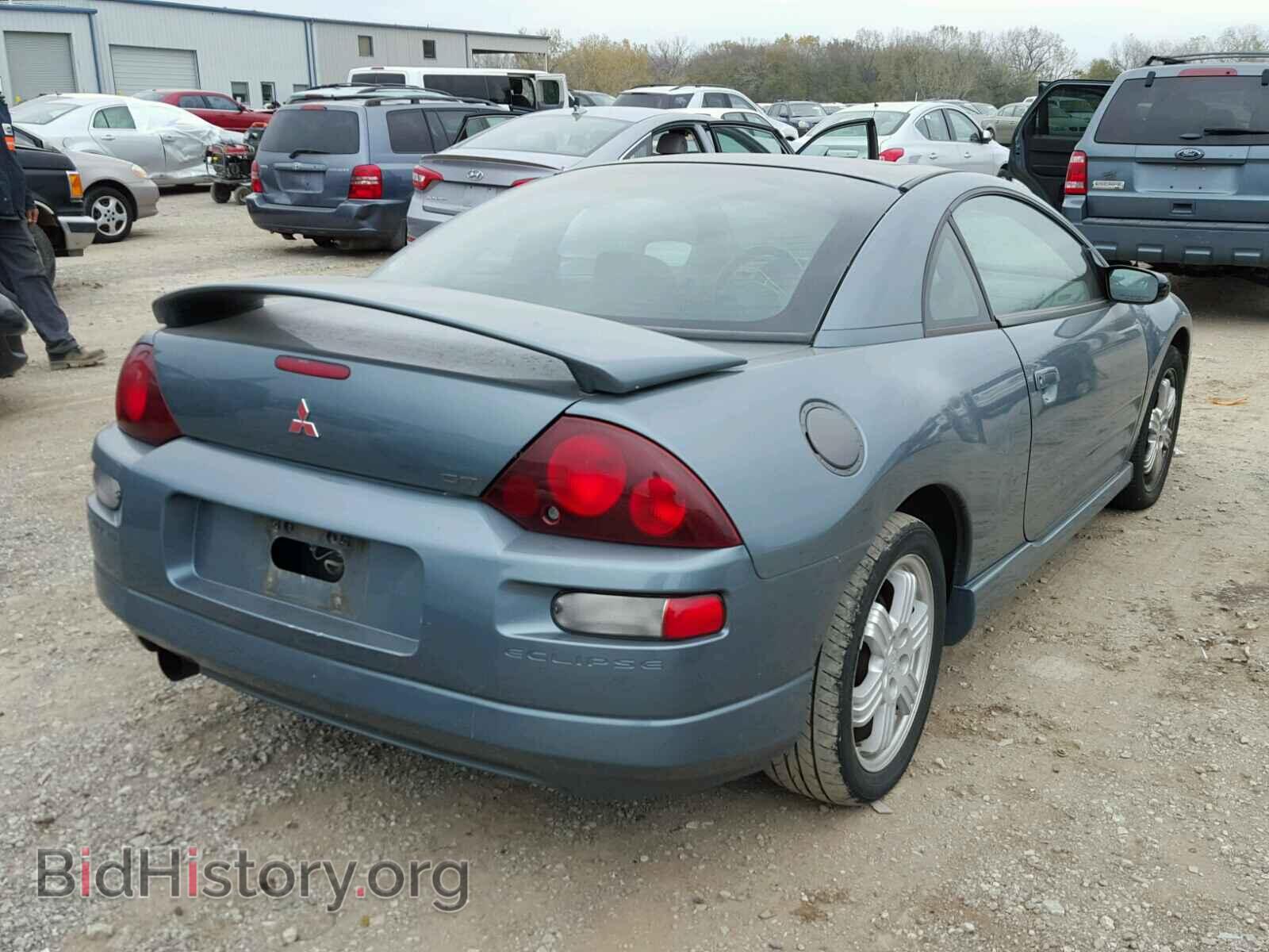 2000 MITSUBISHI ECLIPSE - VIN: 4A3AC84L1YE162617 - Фото 4