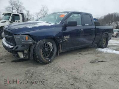 2018 RAM 1500 ST, blue — VIN 1C6RR7FG2JS216035, Copart