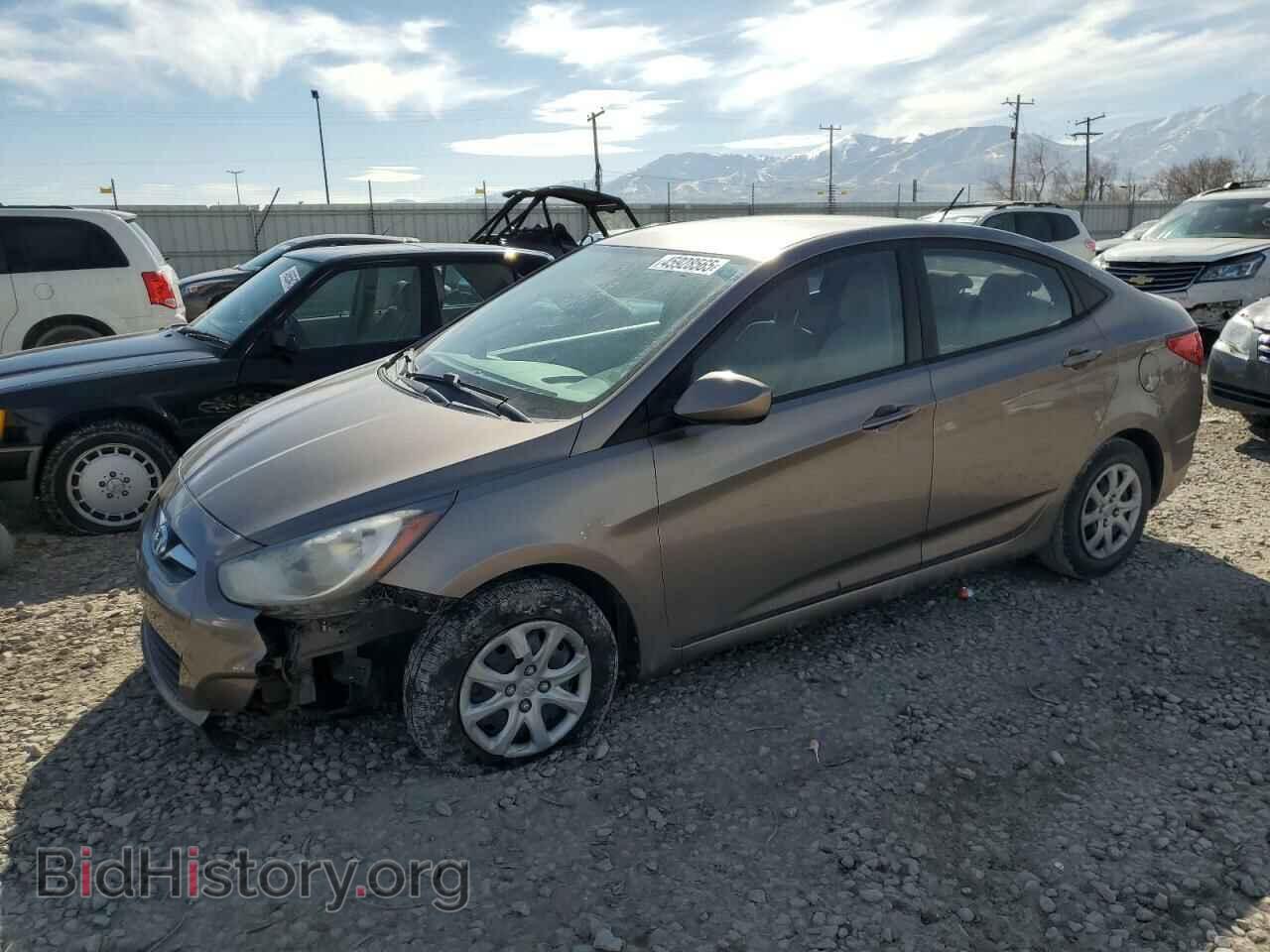 Photo KMHCT4AE6CU232018 - HYUNDAI ACCENT 2012