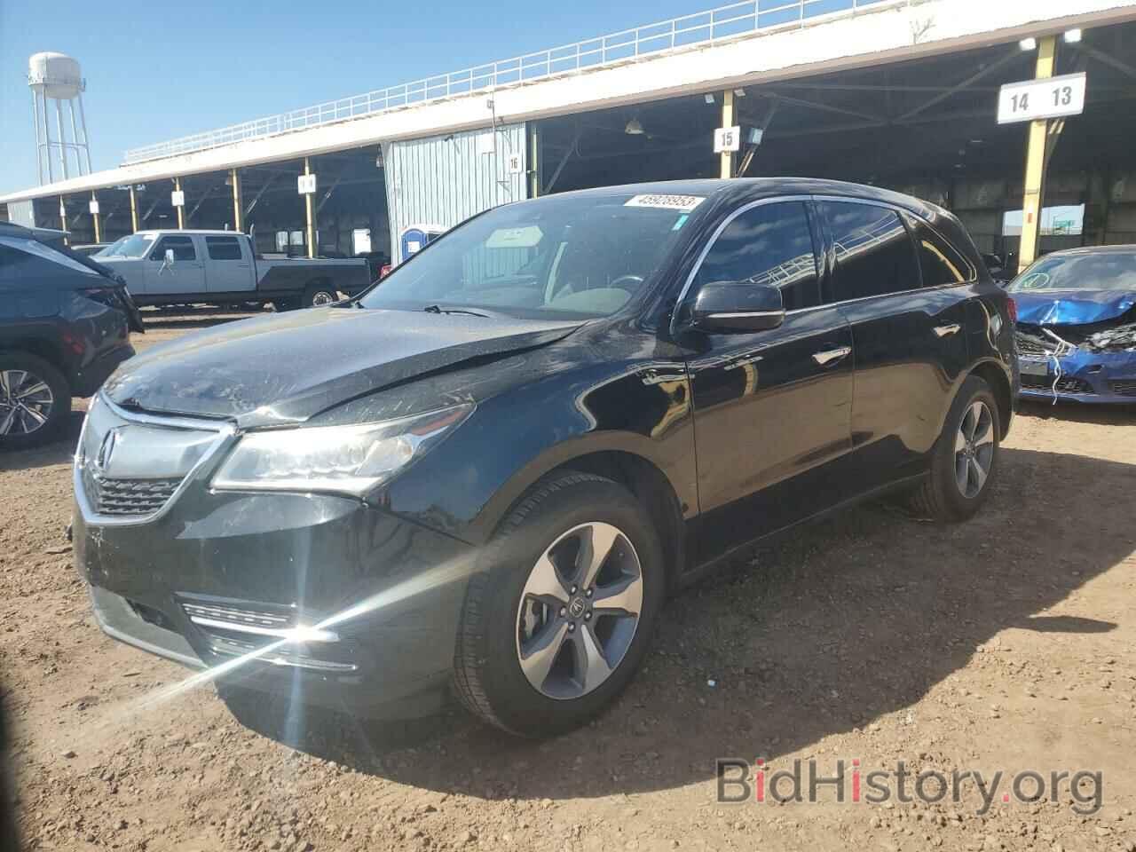 Photo 5FRYD4H27GB031924 - ACURA MDX 2016