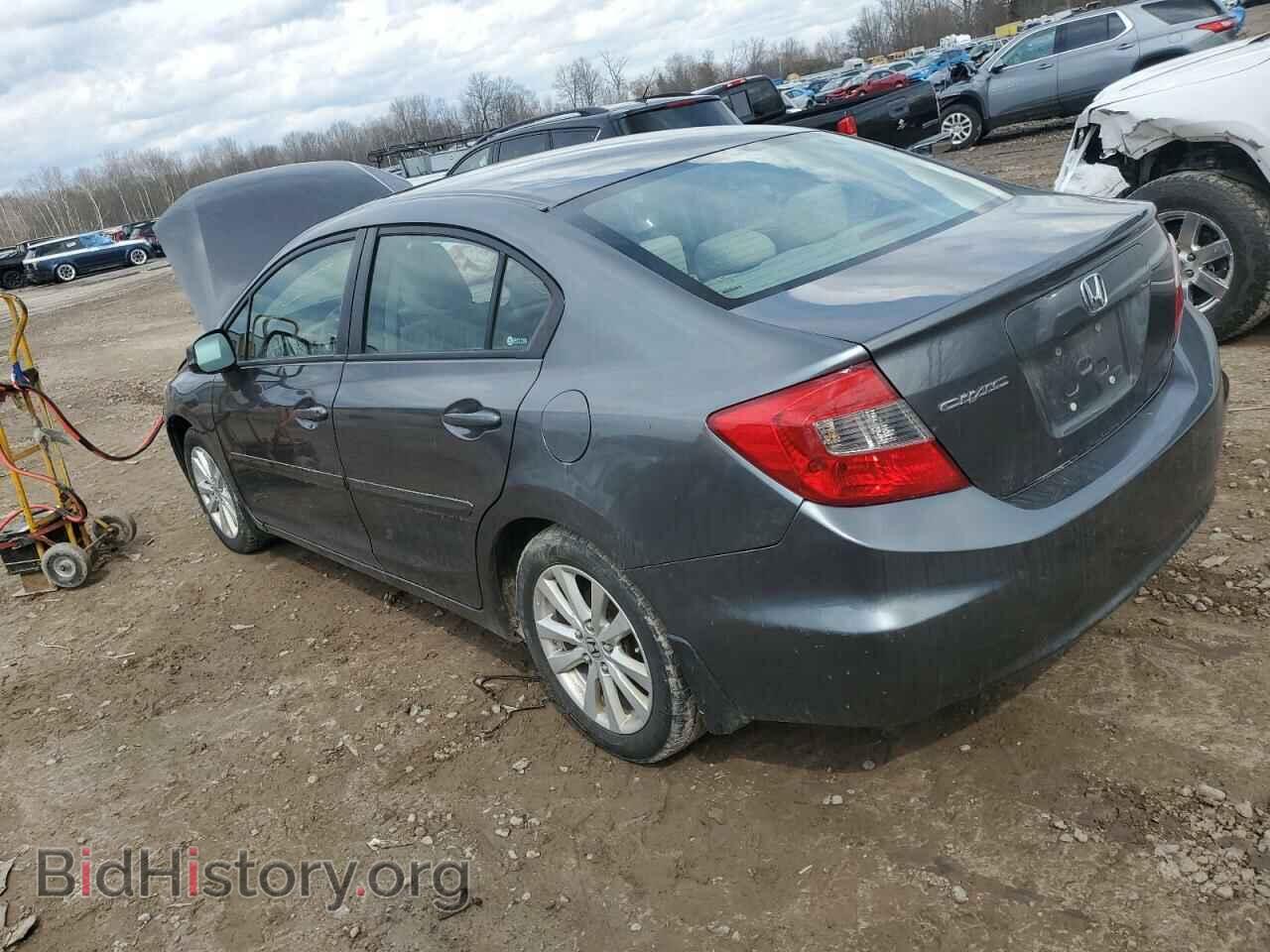 2012 HONDA CIVIC - VIN: 2HGFB2F85CH320378 - Фото 2