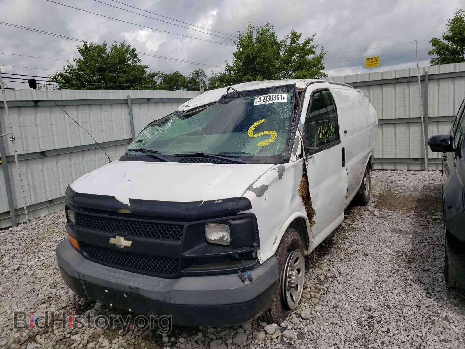 2010 CHEVROLET EXPRESS - VIN: 1GCUGADX9A1106601 - Фото 9