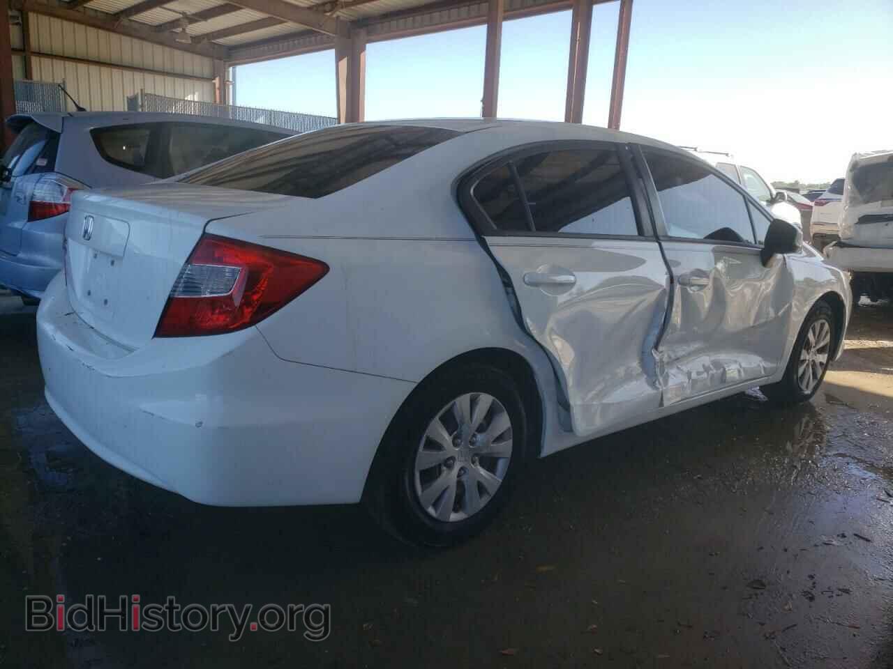 2012 HONDA CIVIC - VIN: 2HGFB2F5XCH556787 - Фото 3