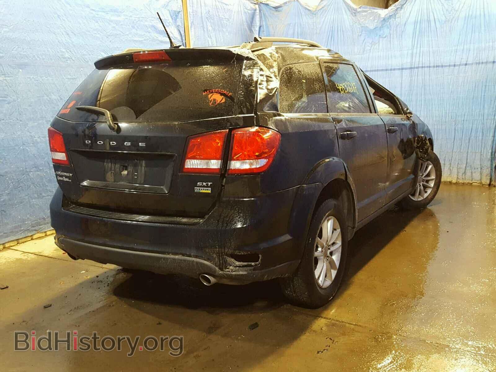 2016 DODGE JOURNEY - VIN: 3C4PDCBG9GT100206 - Фото 4