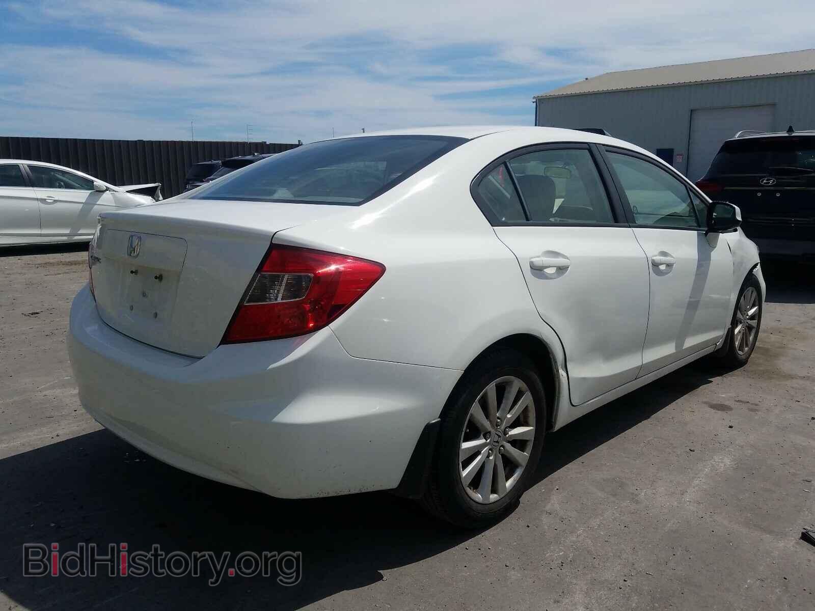 2012 HONDA CIVIC - VIN: 2HGFB2F5XCH113295 - Фото 4