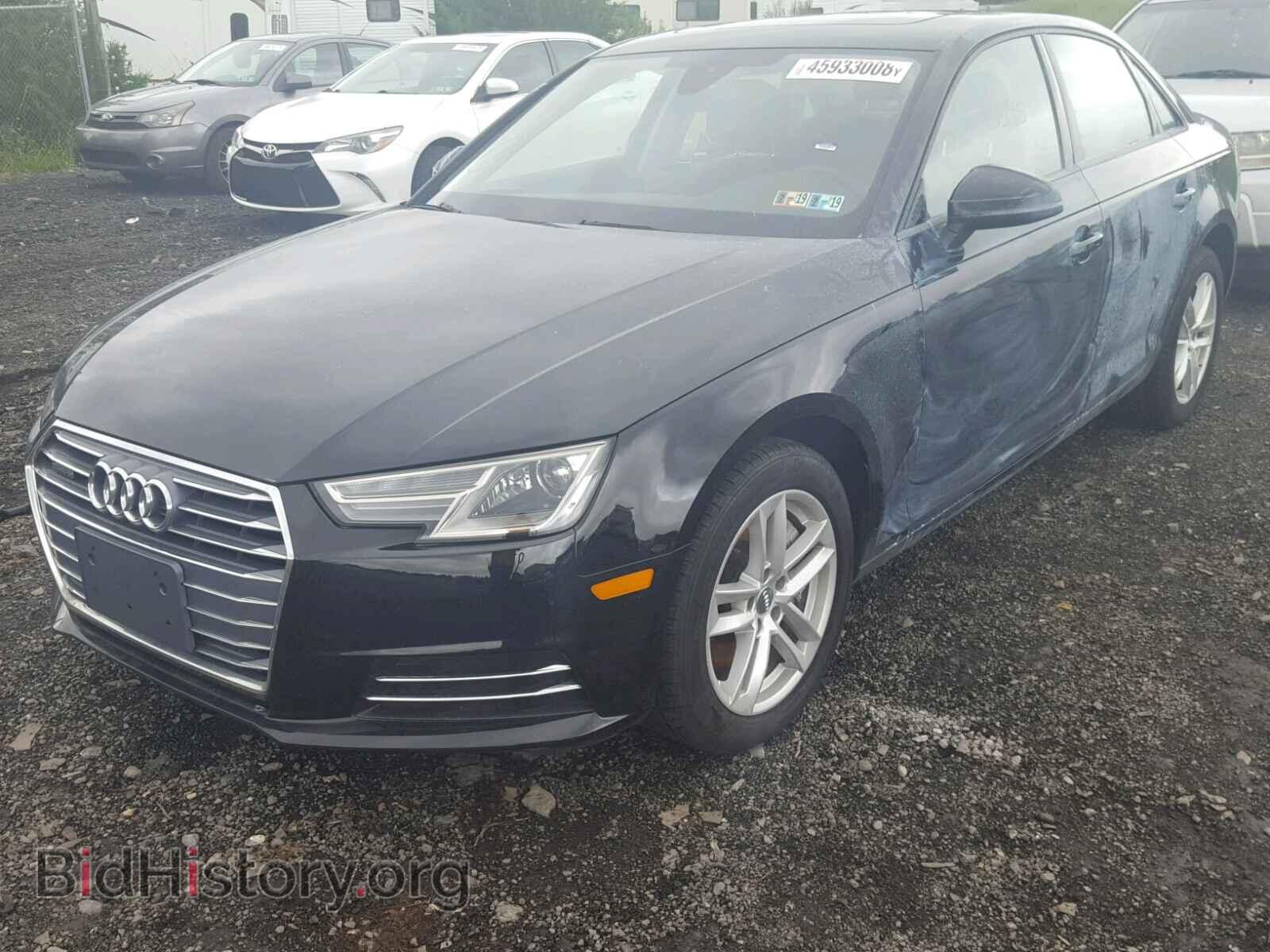 2017 AUDI A4 - VIN: WAUANAF48HN054177 - Фото 2