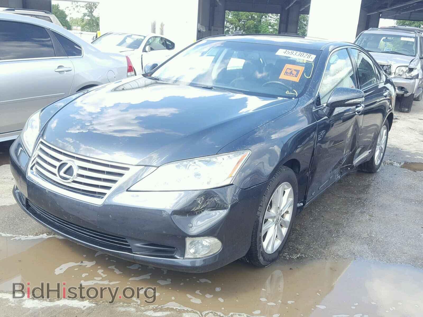2011 LEXUS ES350 - VIN: JTHBK1EG6B2437408 - Фото 2