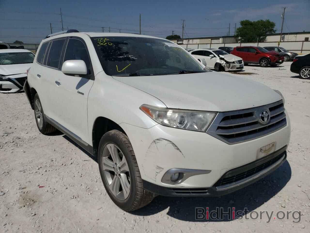 Фотография 5TDYK3EH4DS119380 - TOYOTA HIGHLANDER 2013