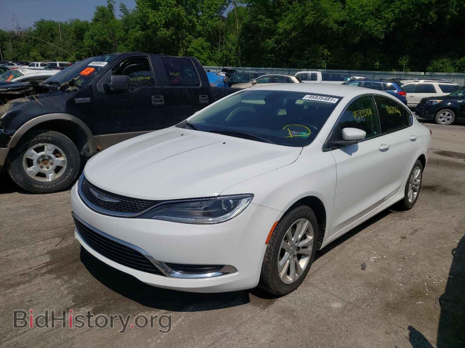 2015 CHRYSLER 200 - VIN: 1C3CCCAB1FN637954 - Фото 2