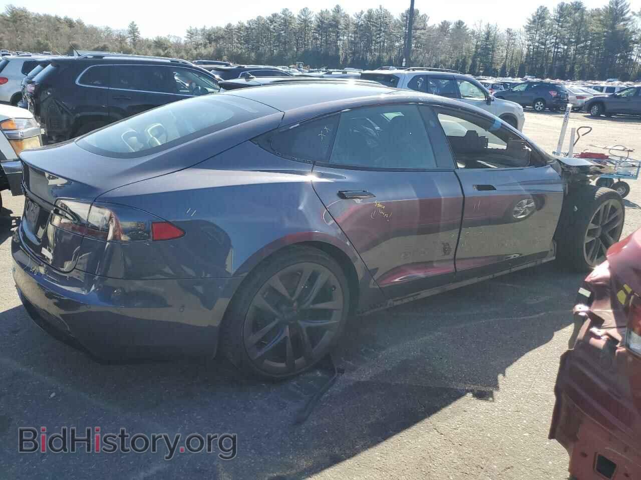 2021 TESLA MODEL S - VIN: 5YJSA1E5XMF436765 - Фото 3
