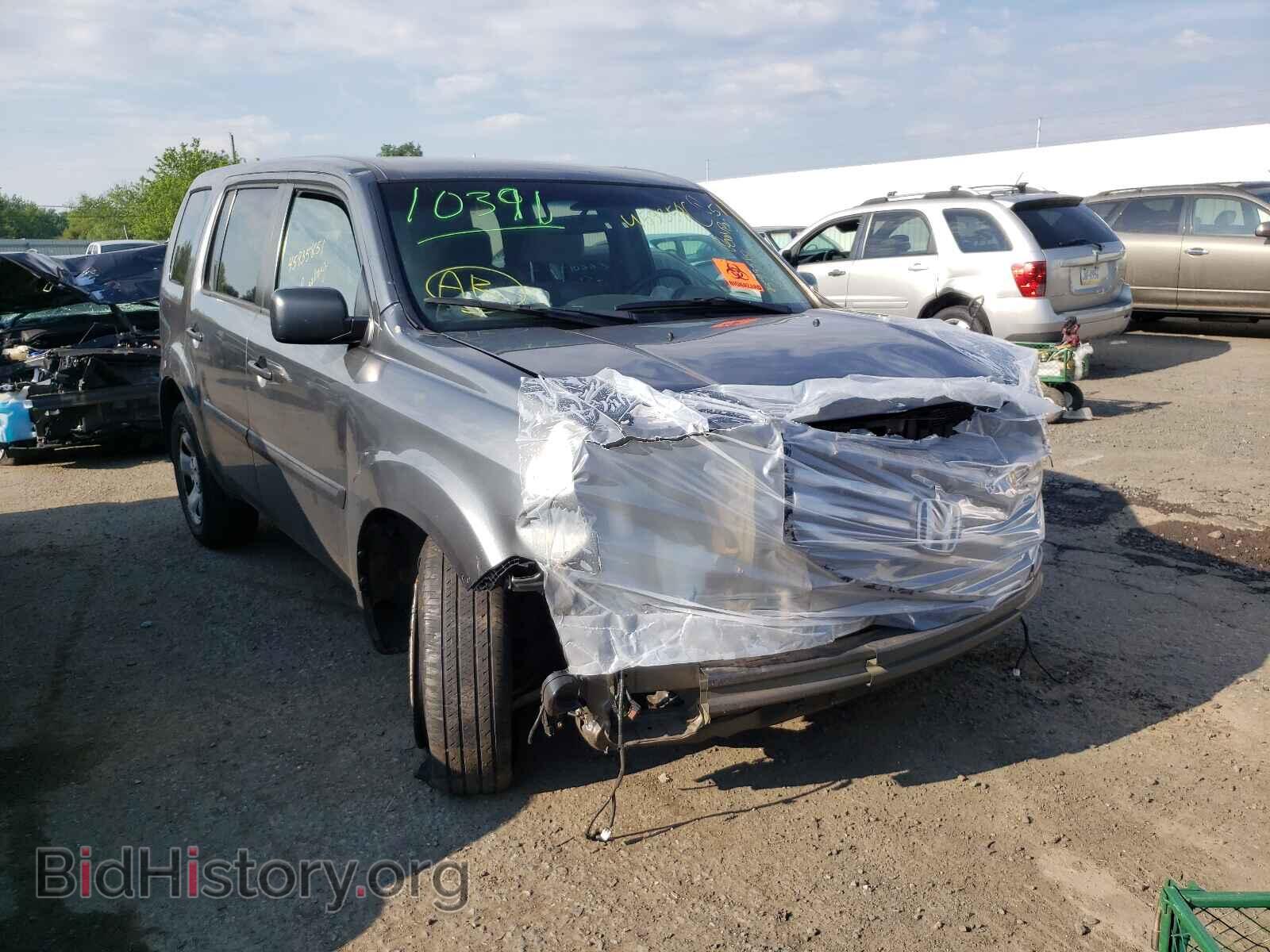 Фотография 5FNYF4H27CB060779 - HONDA PILOT 2012