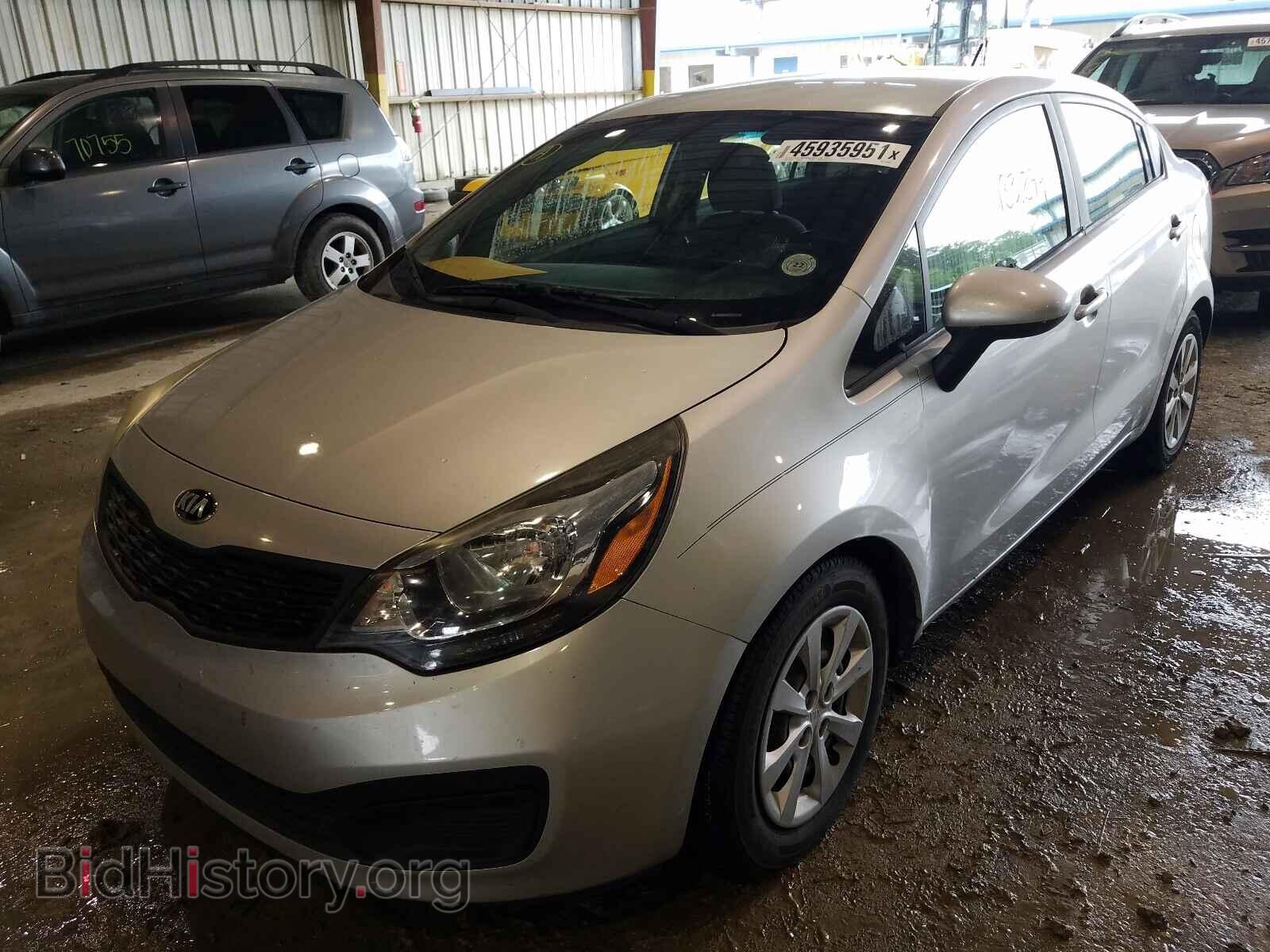 2014 KIA RIO - VIN: KNADM4A33E6394665 - Фото 2