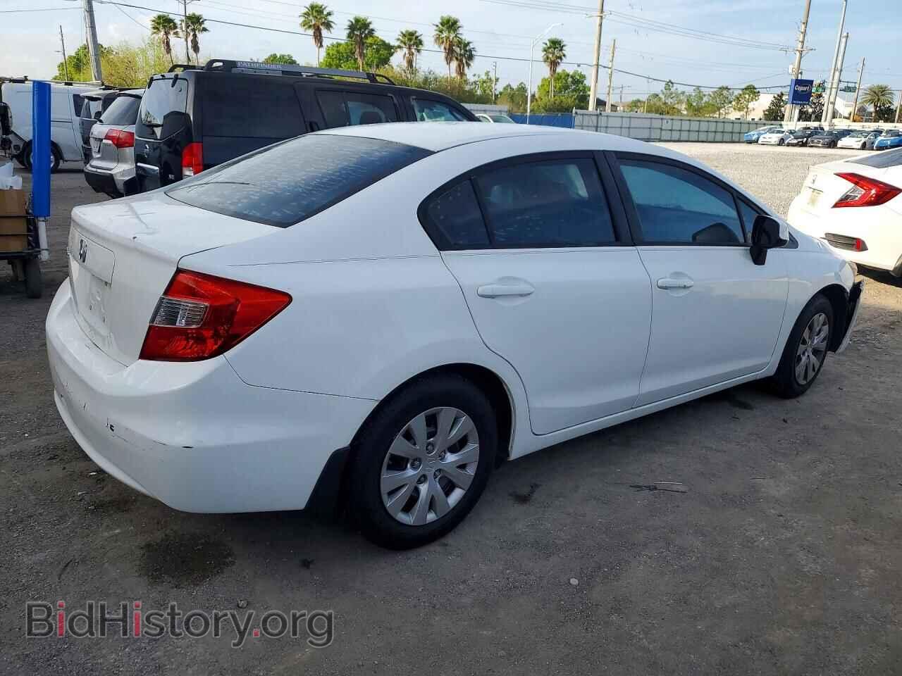 2012 HONDA CIVIC - VIN: 2HGFB2F51CH328743 - Фото 3