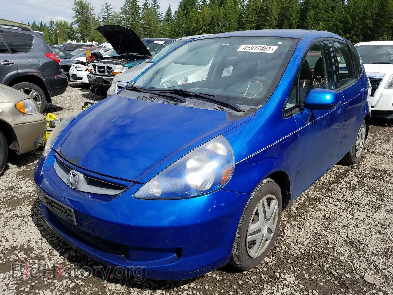 2007 HONDA FIT - VIN: JHMGD38457S042057 - Фото 2