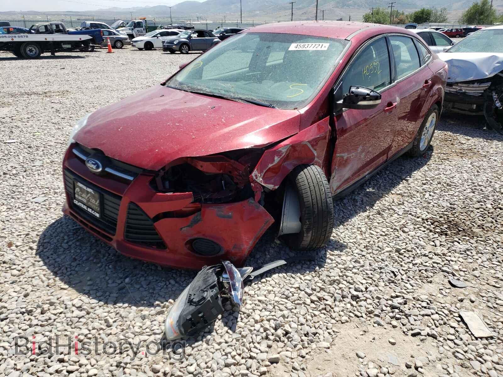 2013 FORD FOCUS - VIN: 1FADP3F20DL362623 - Фото 2