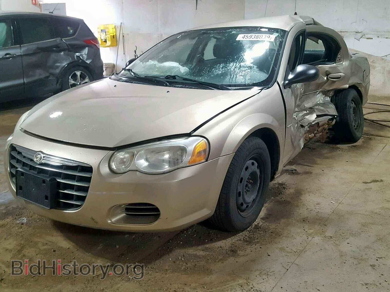 2004 CHRYSLER SEBRING - VIN: 1C3EL46R94N116014 - Фото 2
