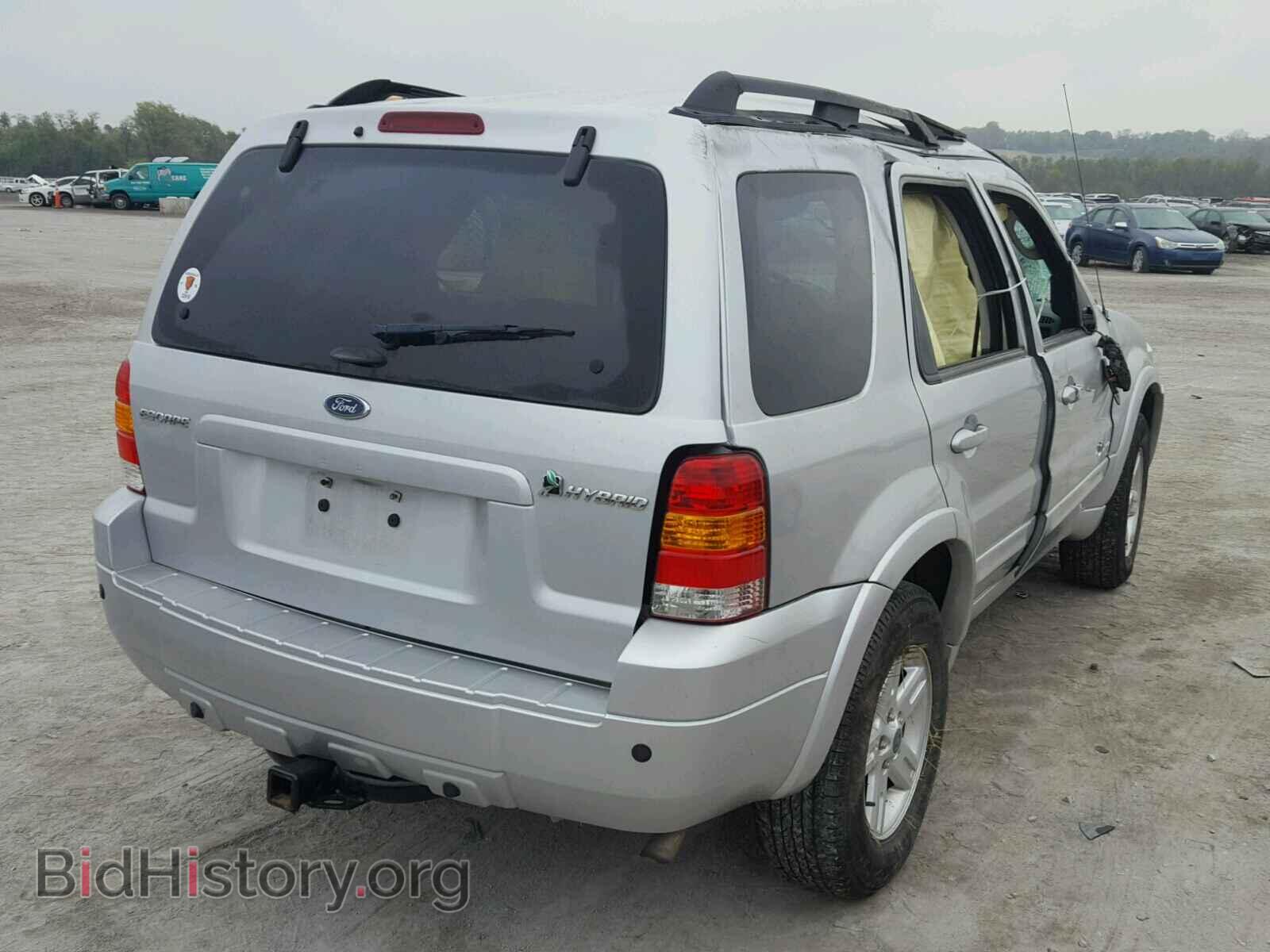 2007 FORD ESCAPE - VIN: 1FMCU59H77KB68025 - Фото 4